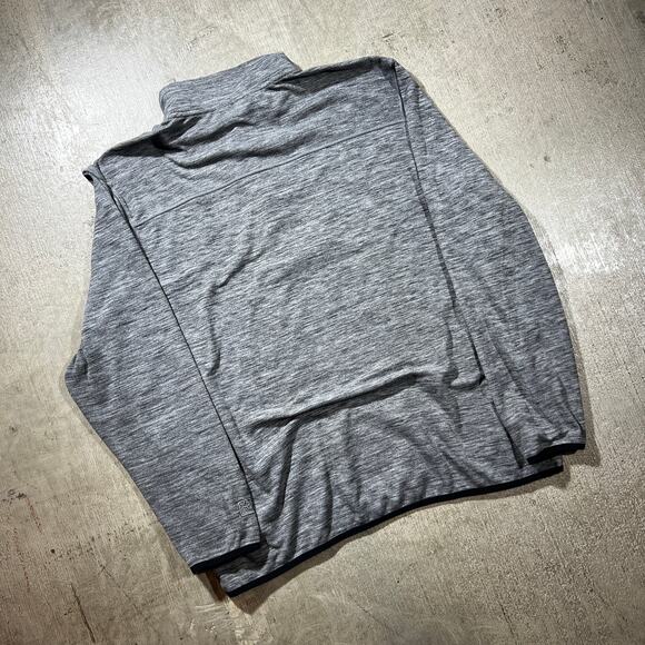 Avalanche 1/4 Zip Performance Pullover Gray Large - Picture 2 of 6